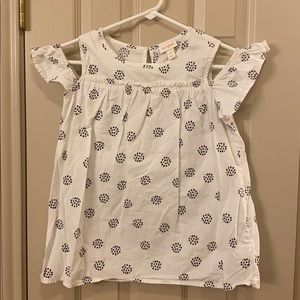 Cat and Jack cold shoulder shirt